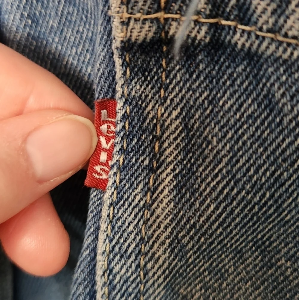 Vintage Levis Carpenter Jeans Relaxed Straight Hong Kong Red Tab Size 38×30 Mens